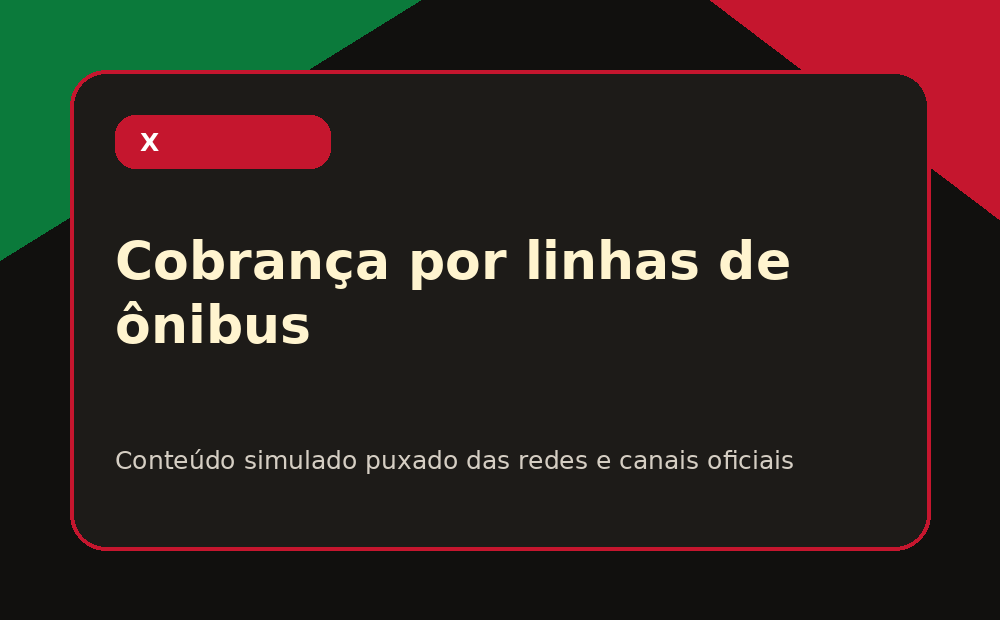Transporte público em pauta